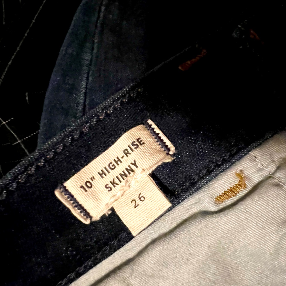Madewell 10” High-Rise Skinny Jean